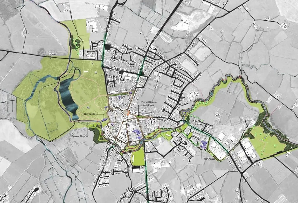 Award Winning Public Realm Plan for Birr
