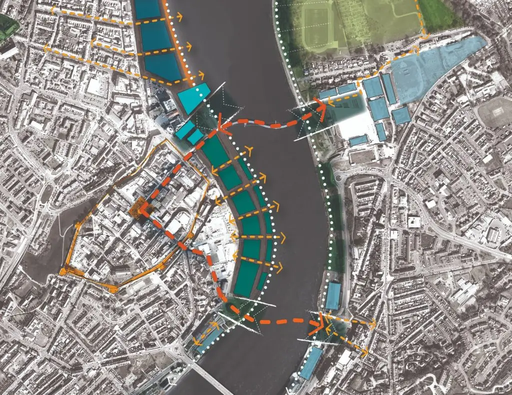 Masterplan to deliver economic, social and physical regeneration for Derry~Londonderry's watefront.