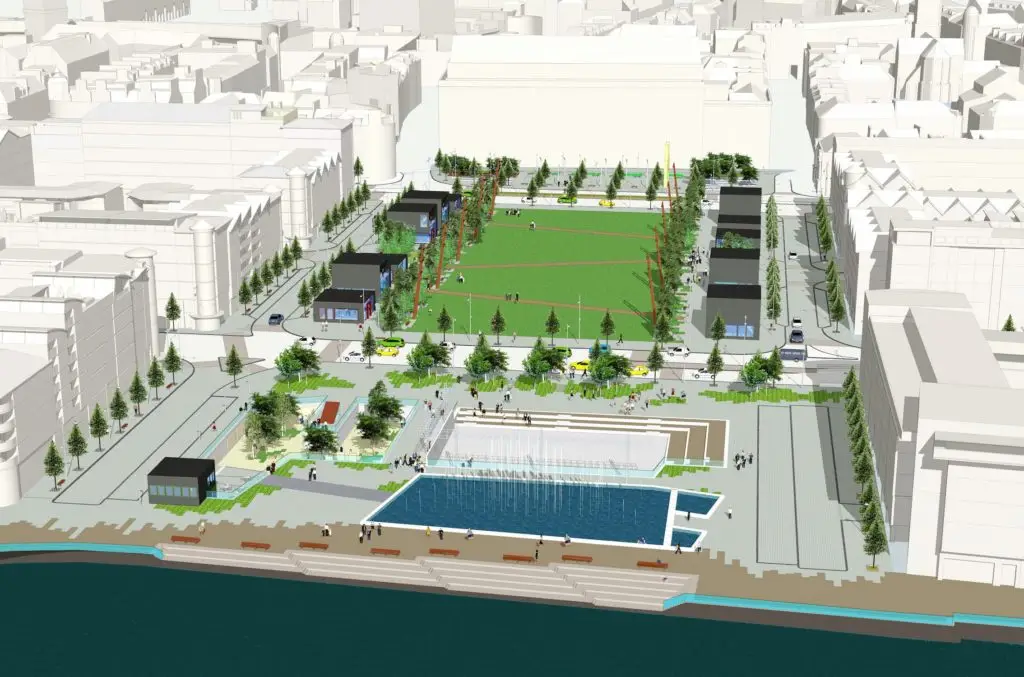 Public realm masterplan for Dundee's Central Waterfront