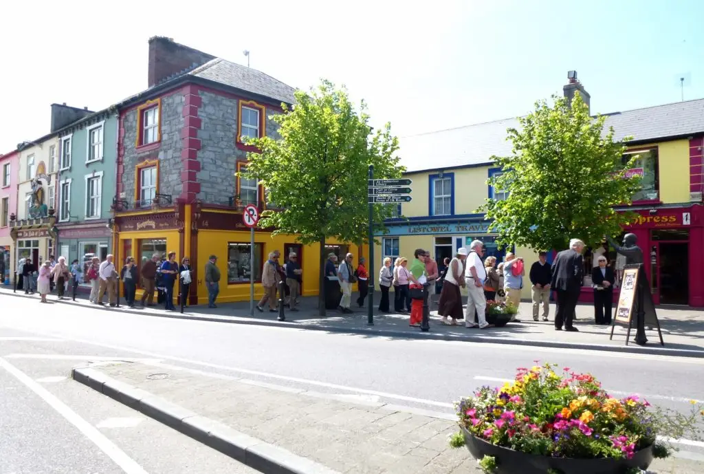 Public engagement event informing policy and investment decisions for Listowell Heritage & Public Realm Plan.