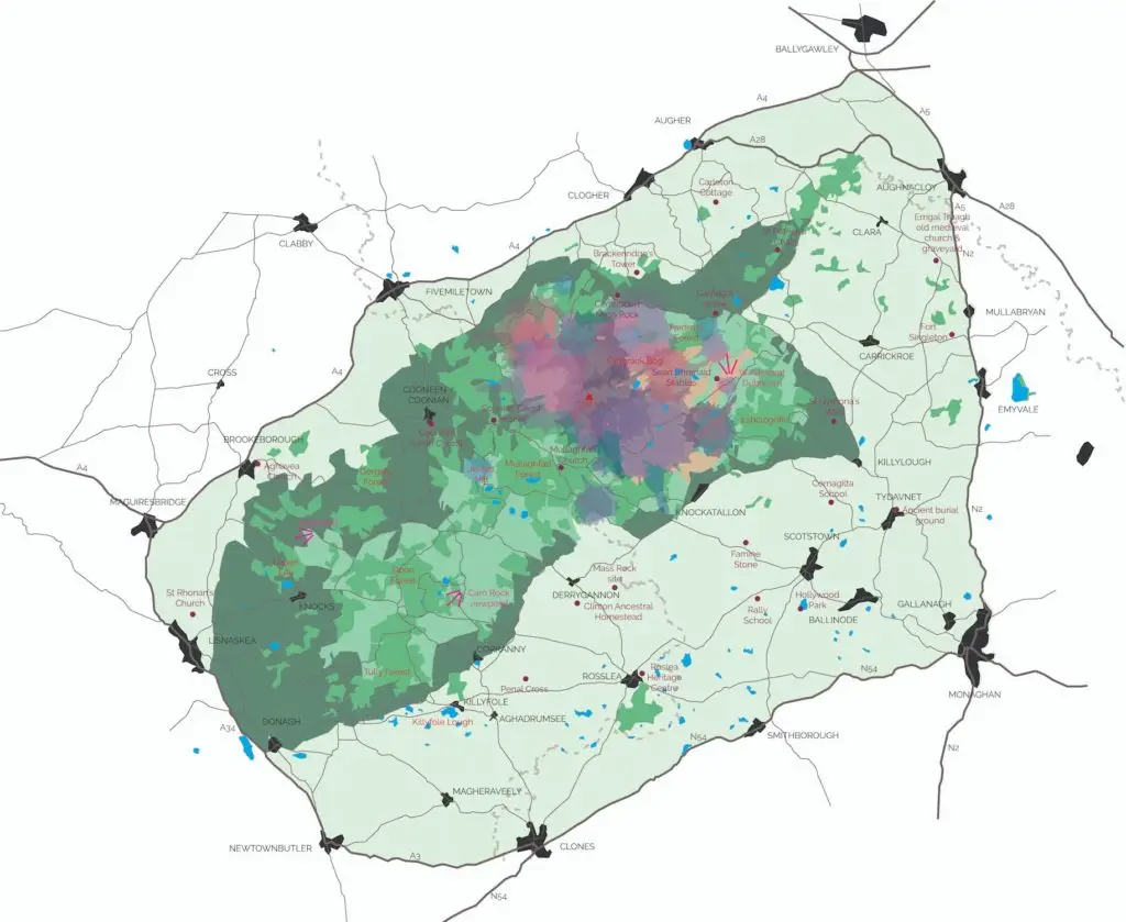 Masterplan to help develop the Sliabh-Beagh region as a sustainable tourist destination.