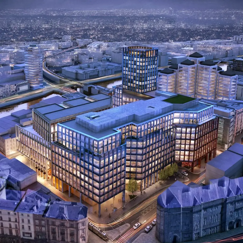 College Square public realm proposals, Dublin