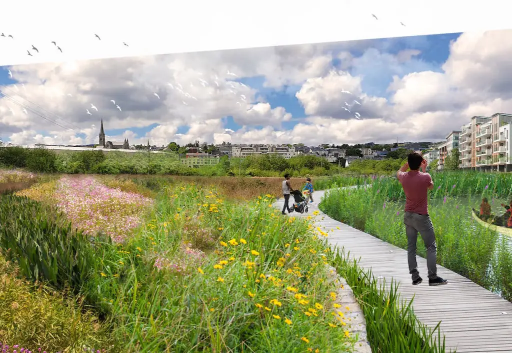 Letterkenny 2040 wetland visualisation 2