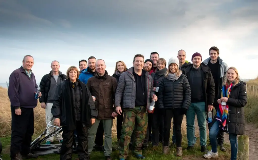 The Paul Hogarth Company at the beach