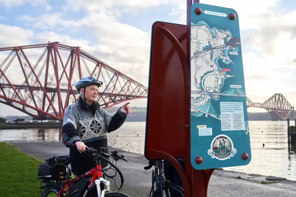 Forth Bridges Trail - Interpretation & orientation signing