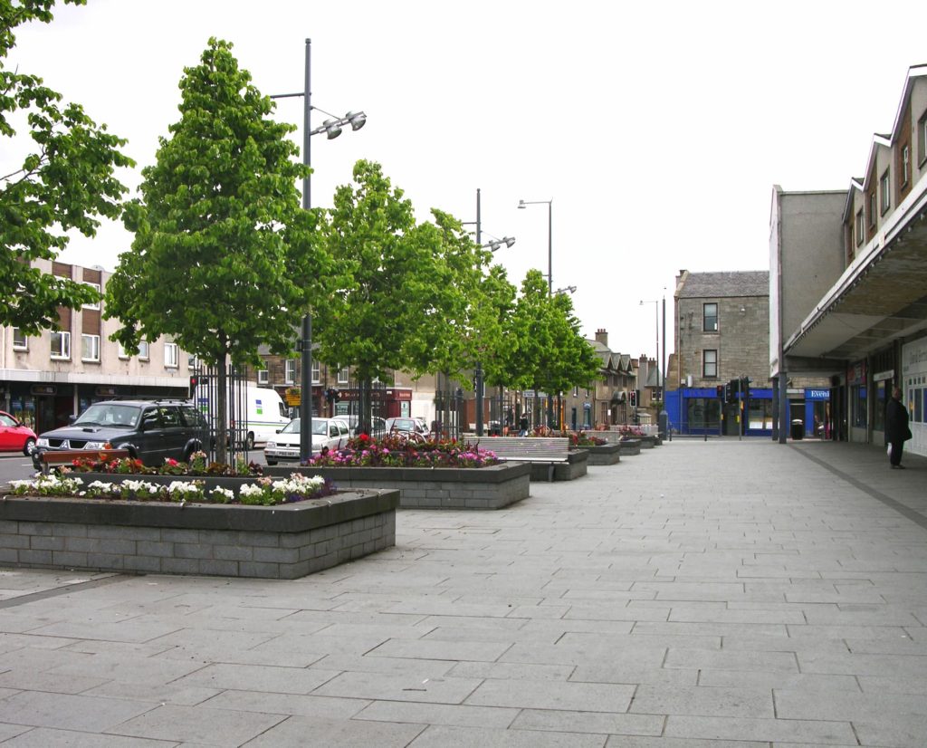 Public realm improvements and placemaking in Bonnyrigg Town Centre