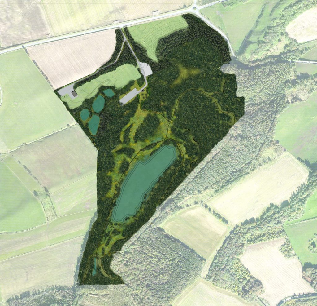 Reconnecting Goathill Quarry to the wider landscape through a sustainable masterplan
