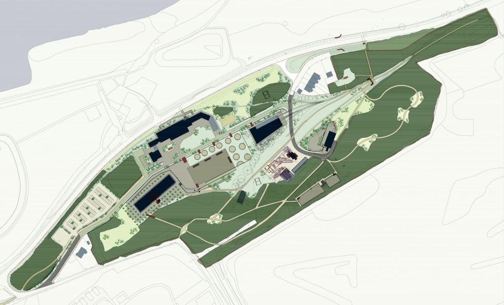 A transformational masterplan for Prestongrange Industrial Heritage Park.