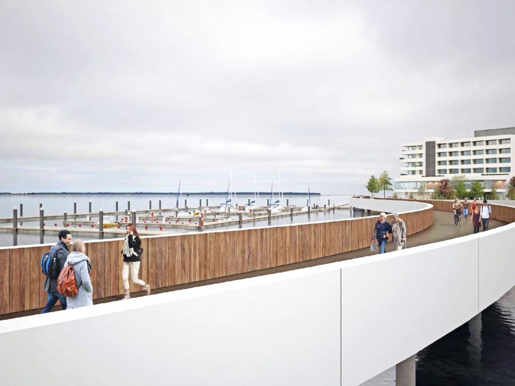 Sensitive environmental design of mixed-use waterfront development for Wexford